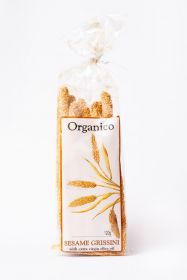 Organico Organic Sesame Grissini Breadsticks 120g x8