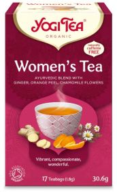 Yogi Tea Women's Tea Organic 17 bags x6