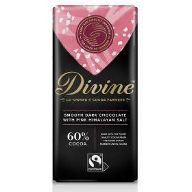 Divine FT Dark Pink Himalayan Salt Chocolate 90g x15