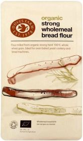 Doves Farm Organic Wholemeal Bread Flour 1.5kg x5