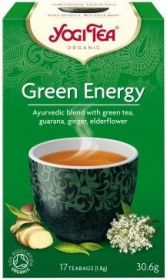 Yogi Tea Green Energy Organic 17 bags x6