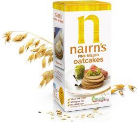 Nairns Fine Milled Oatcakes 218g x12