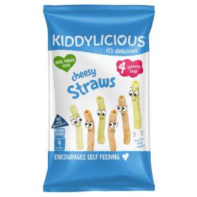 Kiddylicious Cheesy Straws Multipack (4s) 48g x4
