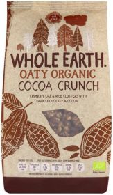 Whole Earth Organic Oaty Cocoa Crunch 375g x6