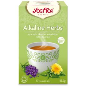 Yogi Tea Alkaline Herbs Organic 17 bags x6