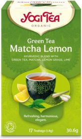 Slow Line | Yogi Tea Green Tea Matcha Lemon Org 17 bags x6